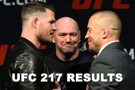 UFC 217 live updates, results: Michael Bisping vs Georges St .